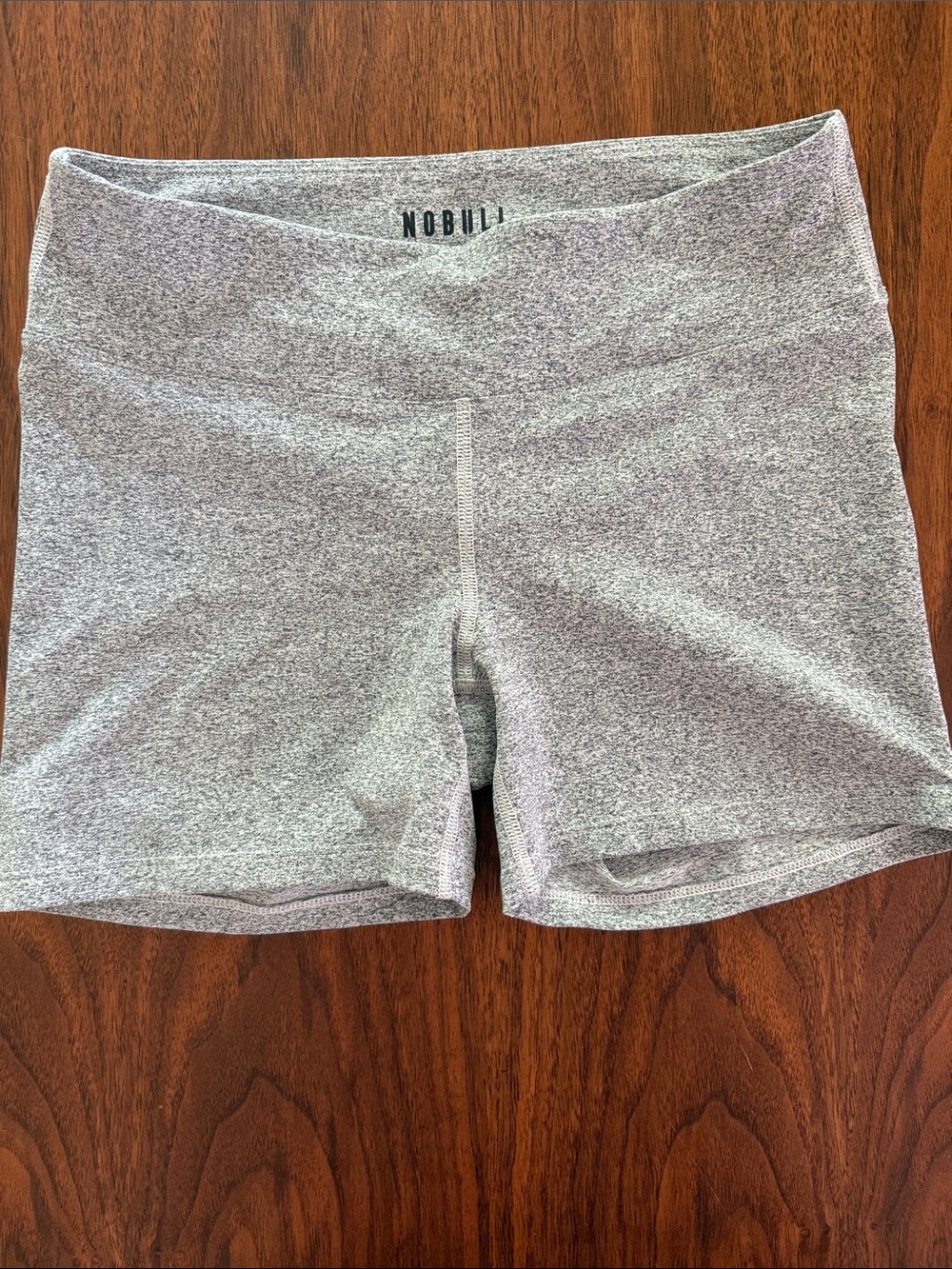 NOBULL Women's Heather Gray Shorts